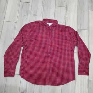 Men's Old Navy Checkered Button-Down Shirt